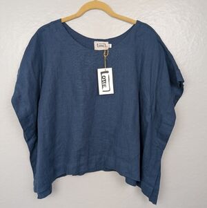 Lotte Handmade Linen Top S/M